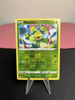 Maractus 012/264 Pokemon Swsh08: Fusion Strike Rare Reverse Holo - NM - Image 1