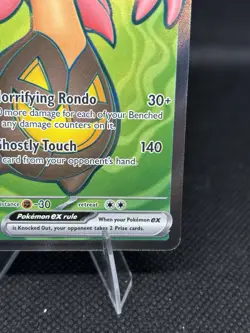 Gourgeist EX 102/086 Full Art Holo Rare HP 270 Stage 1 English CRI - Image 4