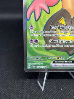 Gourgeist EX 102/086 Full Art Holo Rare HP 270 Stage 1 English CRI - Image 5