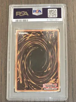 Yugioh Evil Hero Inferno Wing Ultimate Rare 1st Edition PSA 9 MINT GLAS-EN038 - Image 2