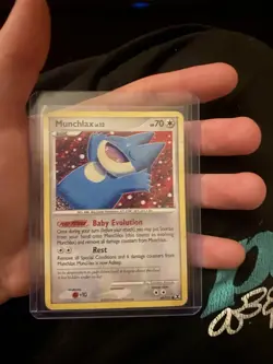 Pokemon TCG Munchlax 69/111 Rising Rivals 2009 Common Regular HP 70 English - Image 1