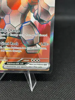 Regirock ex 214/182 Destined Rivals Ultra Rare Holo - Image 4