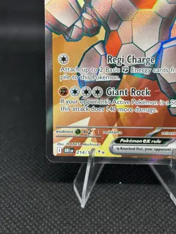 Regirock ex 214/182 Destined Rivals Ultra Rare Holo - Image 5