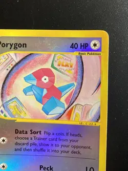 Pokemon Card- Porygon-Aquapolis-Reverse Holo-103b/165-Rare-ENG-Excellent - Image 4