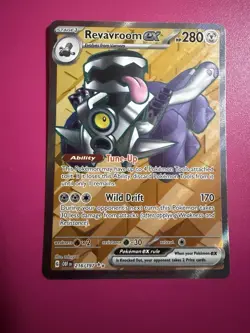Revavroom EX Holo Ultra Rare Obsidian Flames Pokemon TCG Card 216/197￼ - Image 1