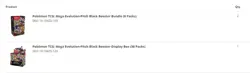 Pokemon TCG Pitch Black Booster Box & 2 Booster Bundles (Presale) - Image 2