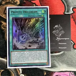 Yugioh! NM Primite Drillbeam - ROTA-EN060 - Ultra Rare - 1st Edition NM - Image 1