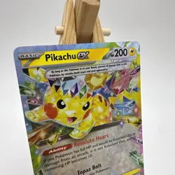 Pikachu EX 057/191 - Surging Sparks - Double Rare - NM - English - Pokemon - Image 3