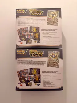 X2 Pokemon TCG Surging Sparks Pokemon Center Elite Trainer Box ETB New/Sealed - Image 2