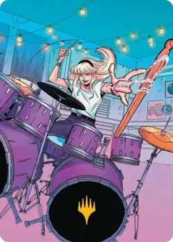 Signature Gwen Stacy Art Card, Magic the Gathering Spider-Man, 34 - Image 1