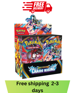 Pokemon Chaos Rising Booster Box New Sealed PRESALE 5/22/26 - Image 1