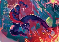 Spider-Man 2099 Art Card, Magic the Gathering Spider-Man, 30 - Image 1