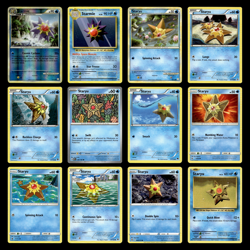 12x Starmie Lot Staryu 53.0 HeartGold SoulSilver Pokemon Cards Collection Set - Image 1