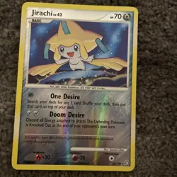 Pokemon TCG Jirachi Legends Awakened 31/146 Reverse Holo Rare 2008 - Image 1