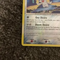 Pokemon TCG Jirachi Legends Awakened 31/146 Reverse Holo Rare 2008 - Image 4
