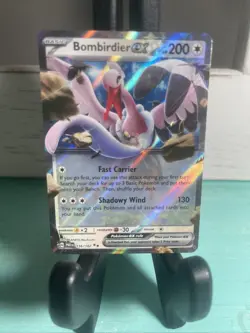 Bombirdier ex 156/182 Paradox Rift Holo Double Rare Pokemon TCG Card - Image 4