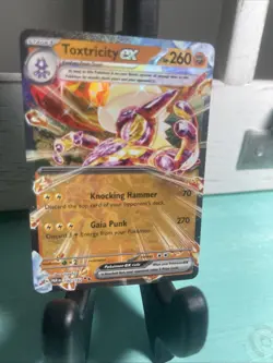 Toxtricity ex 100/182 Paradox Rift Double Rare HOLO Pokemon Card - Image 2