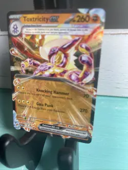 Toxtricity ex 100/182 Paradox Rift Double Rare HOLO Pokemon Card - Image 3