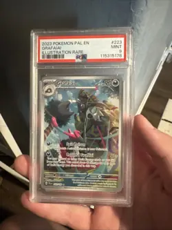 Pokemon TCG Grafaiai Scarlet & Violet Paldea Evolved Card 223/193 Psa 9 - Image 1