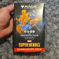 Marvel Super Heroes Commander Deck The Fantastic Four - MTG - New - Image 4