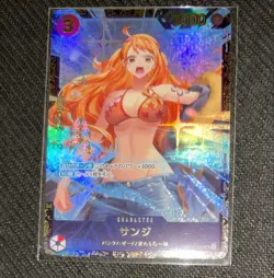 Asia ver One Piece Card Game Sanji OP10-005 Flagship Japanese Nami Promo Card JP - Image 3