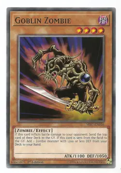 Goblin Zombie SR07-EN016 Yu-Gi-Oh Card 1st Edition New - Image 3