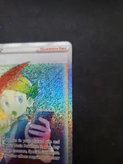 Pokemon TCG Thorton Rainbow Full Art Trainer Card 210/196 Lost Origin - Image 4