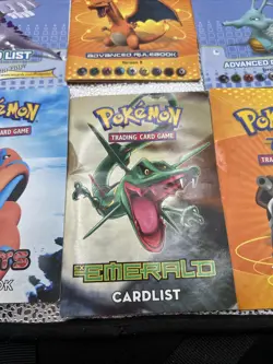 Bundle Of 6 Vintage Pokemon TCG Rule books/card Lists - Image 3