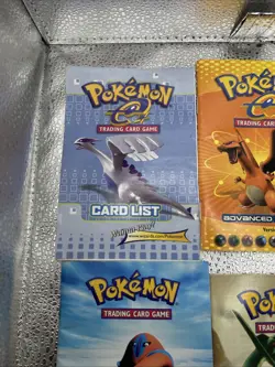 Bundle Of 6 Vintage Pokemon TCG Rule books/card Lists - Image 5