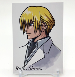 Rufus Shinra Final Fantasy VII Art Museum Card TCG Japanese Square Enix - Image 1