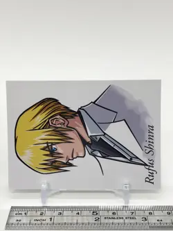 Rufus Shinra Final Fantasy VII Art Museum Card TCG Japanese Square Enix - Image 3