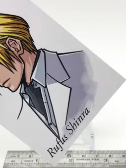 Rufus Shinra Final Fantasy VII Art Museum Card TCG Japanese Square Enix - Image 5