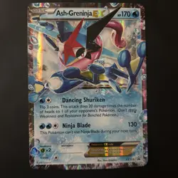 Ash-Greninja EX - (XY Black Star Promos) XY133 Jumbo Cards Holo - Image 1