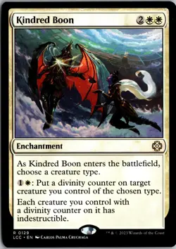 Kindred Boon 129 Commander: The Lost Caverns of Ixalan Magic: The Gathering NM - Image 1
