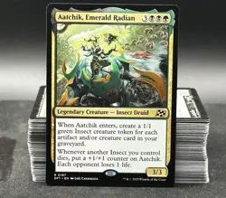 MTG - Aatchik Emerald Radian - Insects- EDH - 100 Cards - Ready To Play - Image 1