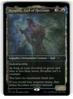 Kruphix, God of Horizons NM Secret Lair Drop Series 73 MTG Holo Mythic - Image 1