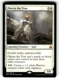Oketra the True LP Amonkhet 21 MTG Regular Mythic - Image 1