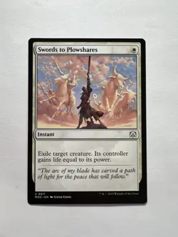 Swords to Plowshares - MTG March of the Machine: Commander - NM - Image 1
