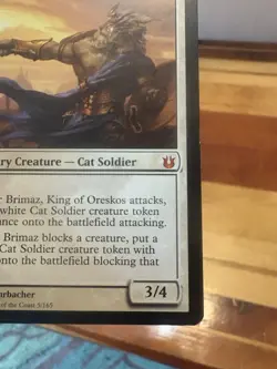 MTG TCG Brimaz, King of Oreskos 5/165 Born of the Gods Mythic Super Rare LP - Image 4