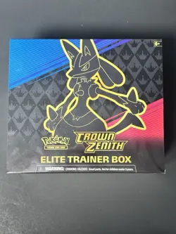 Pokemon TCG Code Card Crown Zenith Elite Trainer Box - Factory Sealed New - Image 1