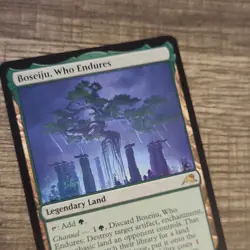 Wizards of the Coast MTG Boseiju, Who Endures Rare EN 266 - Image 1