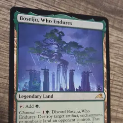 Wizards of the Coast MTG Boseiju, Who Endures Rare EN 266 - Image 2
