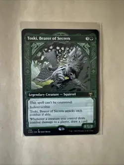 MTG Toski, Bearer of Secrets KHM 0319 R NM Regular Showcase - Image 1
