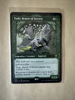 MTG Toski, Bearer of Secrets KHM 0319 R NM Regular Showcase - Image 2