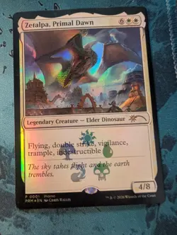 Zetalpa, Primal Dawn 1 Holo Rare Media Promos Magic: The Gathering Foil LP - Image 1
