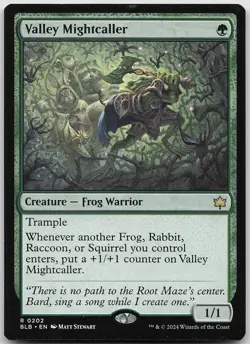 Valley Mightcaller Bloomburrow NM MTG - Image 1