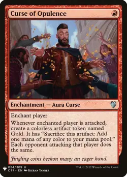 MTG - Curse of Opulence - The List - X1 - (LP) - - Image 1