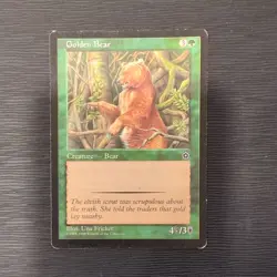 Golden Bear - Portal Second Age - HP - MTG English - Image 3