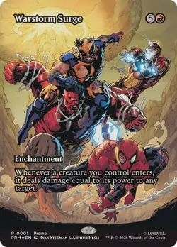 Foil - Warstorm Surge - 54 / NM / English MTG - Image 1