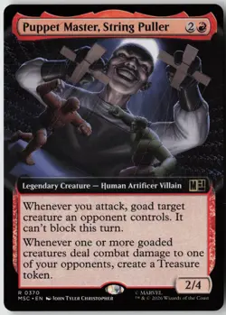 Puppet Master String Puller (370) - Marvel Super Heroes Commander (MSC) NM - Image 1